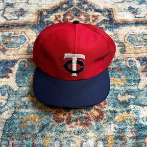 Vintage 1980s MLB Minnesota Twins SnapBack Hat